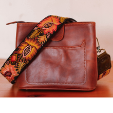 Load image into Gallery viewer, PRE-ORDER Daisy Bucket Bag in Cognac