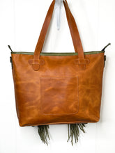 Load image into Gallery viewer, ISABELLA with Fringe Large Everyday Tote 0010