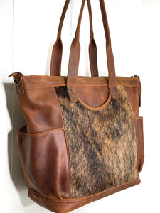 GABRIELLA Large Convertible Day Bag - Leather Pocket 0021