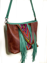 Load image into Gallery viewer, ISABELLA with Fringe Large Tote 0012