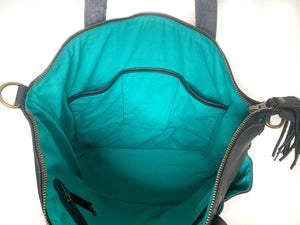 GABRIELLA Large Convertible Day Bag - Leather Pocket 0020