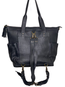 GABRIELLA Large Convertible Day Bag - Leather Pocket 0022