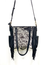 Load image into Gallery viewer, MINI Convertible Day Bag with Fringe 0007