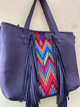 Load image into Gallery viewer, ISABELLA with Fringe Large Tote 0013