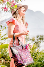 Load image into Gallery viewer, GABRIELLA Large Convertible Day Bag - Leather Pocket 0004