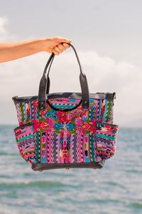 ELENA Medium Convertible Day Bag - Textile Pocket 0014