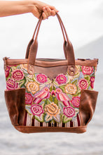 Load image into Gallery viewer, ELENA Medium Convertible Day Bag - Leather Pocket 0004