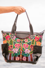 Load image into Gallery viewer, ELENA Medium Convertible Day Bag - Leather Pocket 0006