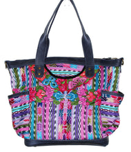 Load image into Gallery viewer, ELENA Medium Convertible Day Bag - Textile Pocket 0009