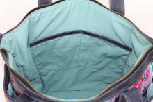 Load image into Gallery viewer, ELENA Medium Convertible Day Bag - Textile Pocket 0009