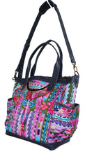 Load image into Gallery viewer, ELENA Medium Convertible Day Bag - Textile Pocket 0009