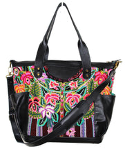 Load image into Gallery viewer, ELENA Medium Convertible Day Bag - Leather Pocket 0006
