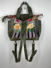 Load image into Gallery viewer, MoonLake Designs Elena Convertible Day bag with adjustable and removable backpack straps 