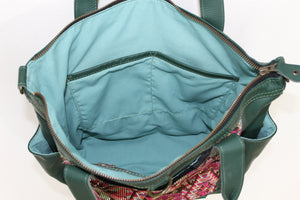 ELENA Medium Convertible Day Bag - Leather Pocket 0012