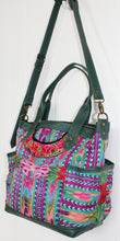 Load image into Gallery viewer, ELENA Medium Convertible Day Bag - Textile Pocket 0014