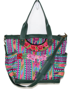 ELENA Medium Convertible Day Bag - Textile Pocket 0014