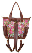 Load image into Gallery viewer, ELENA Medium Convertible Day Bag - Leather Pocket 0004