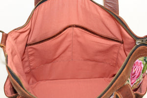 ELENA Medium Convertible Day Bag - Leather Pocket 0004