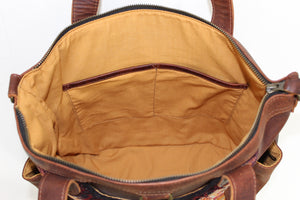 ELENA Medium Convertible Day Bag - Leather Pocket 0005