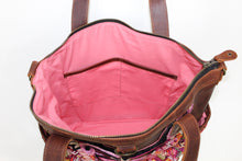 Load image into Gallery viewer, ELENA Medium Convertible Day Bag - Textile Pocket 0010