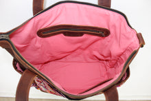 Load image into Gallery viewer, ELENA Medium Convertible Day Bag - Textile Pocket 0010