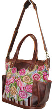 Load image into Gallery viewer, ELENA Medium Convertible Day Bag - Leather Pocket 0004