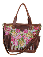 Load image into Gallery viewer, ELENA Medium Convertible Day Bag - Leather Pocket 0004