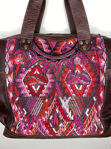 GABRIELLA Large Convertible Day Bag - Leather Pocket 0004