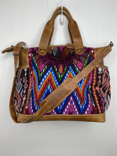 Load image into Gallery viewer, GABRIELLA Large Convertible Day Bag - Textile Pocket 0002