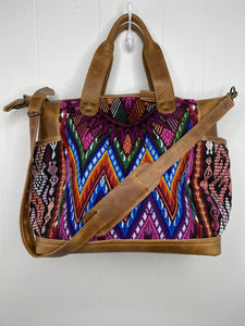 GABRIELLA Large Convertible Day Bag - Textile Pocket 0002