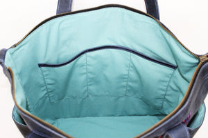GABRIELLA Large Convertible Day Bag - Leather Pocket 0015