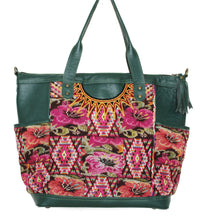 Load image into Gallery viewer, GABRIELLA Large Convertible Day Bag - Textile Pocket 0012