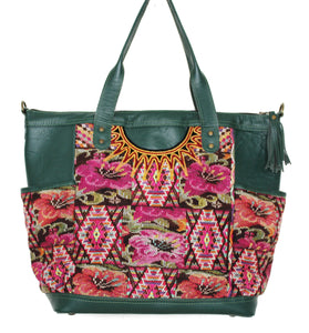 GABRIELLA Large Convertible Day Bag - Textile Pocket 0012