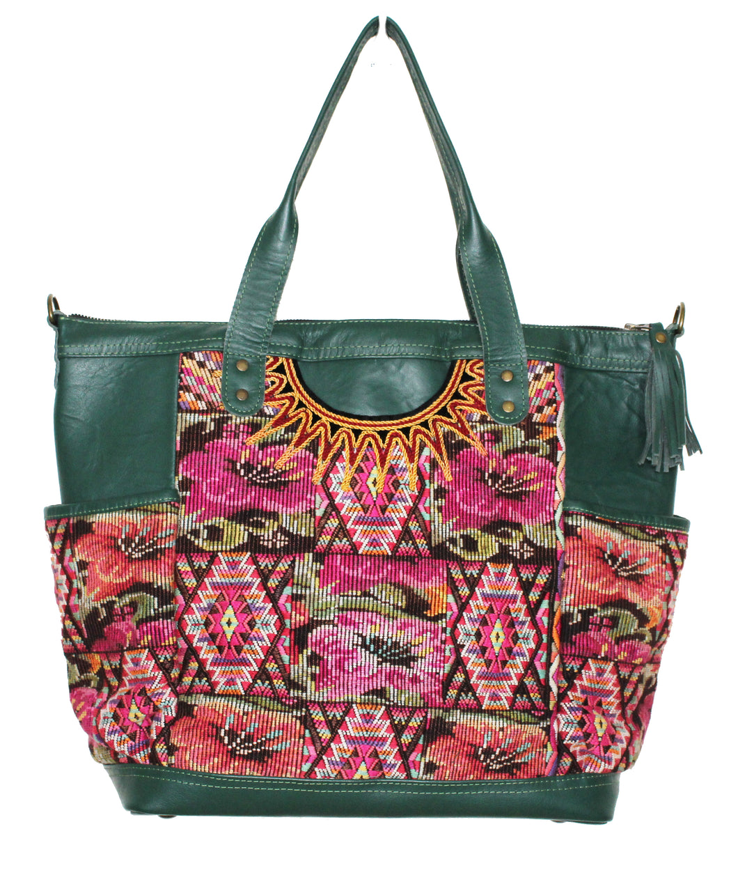 GABRIELLA Large Convertible Day Bag - Textile Pocket 0012