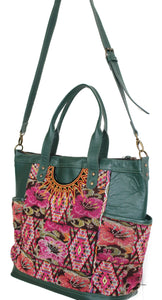 GABRIELLA Large Convertible Day Bag - Textile Pocket 0012