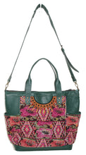 Load image into Gallery viewer, GABRIELLA Large Convertible Day Bag - Textile Pocket 0012
