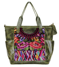 Load image into Gallery viewer, GABRIELLA Large Convertible Day Bag - Leather Pocket 0016