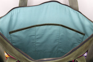 GABRIELLA Large Convertible Day Bag - Leather Pocket 0016