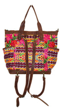 Load image into Gallery viewer, GABRIELLA Large Convertible Day Bag - Textile Pocket 0011