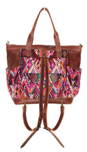 Load image into Gallery viewer, GABRIELLA Large Convertible Day Bag - Textile Pocket 0010