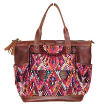 Load image into Gallery viewer, GABRIELLA Large Convertible Day Bag - Textile Pocket 0010