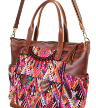 Load image into Gallery viewer, GABRIELLA Large Convertible Day Bag - Textile Pocket 0010