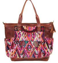 Load image into Gallery viewer, GABRIELLA Large Convertible Day Bag - Textile Pocket 0010