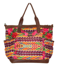 Load image into Gallery viewer, GABRIELLA Large Convertible Day Bag - Textile Pocket 0011