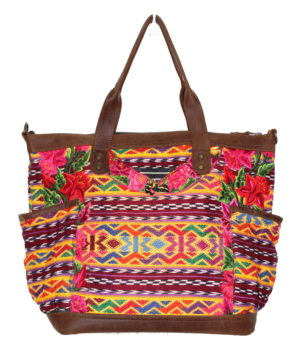 GABRIELLA Large Convertible Day Bag - Textile Pocket 0011