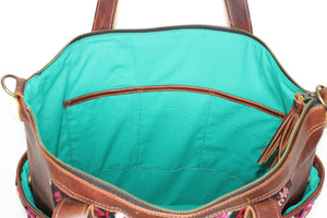 GABRIELLA Large Convertible Day Bag - Textile Pocket 0010