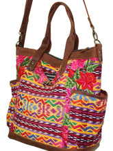 Load image into Gallery viewer, GABRIELLA Large Convertible Day Bag - Textile Pocket 0011