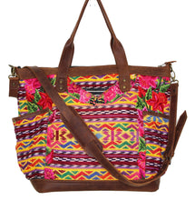 Load image into Gallery viewer, GABRIELLA Large Convertible Day Bag - Textile Pocket 0011