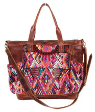 Load image into Gallery viewer, GABRIELLA Large Convertible Day Bag - Textile Pocket 0010