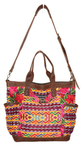 GABRIELLA Large Convertible Day Bag - Textile Pocket 0011